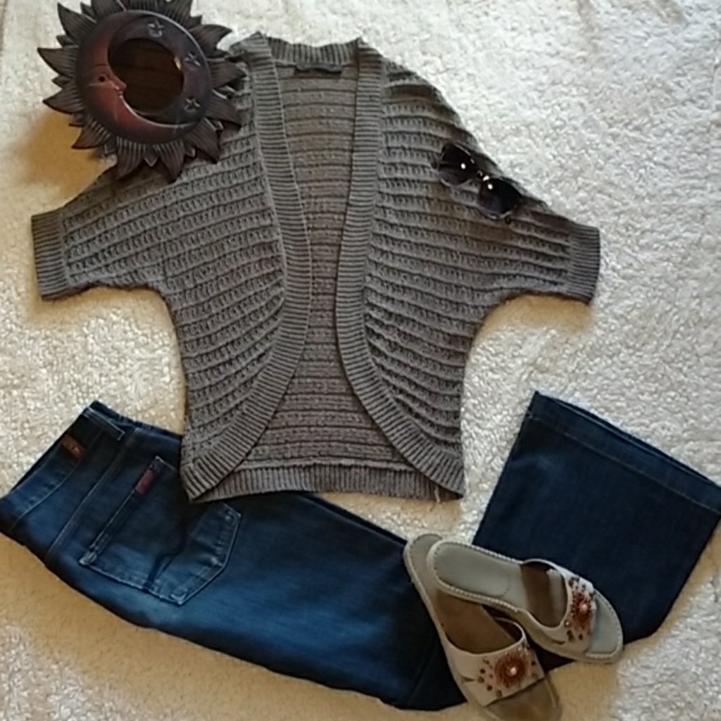 The Limited Dolman Cable Knit Cardigan